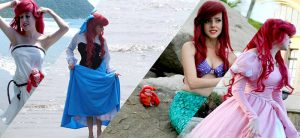 Personagem para Eventos - Ariel Todas as Roupas